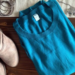 Old Navy Teal Maternity Sweater size M